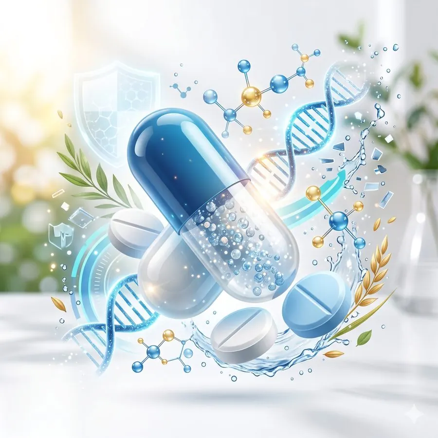Pharmaceutical tablets, capsules, suspensions and sachets manufacturing
